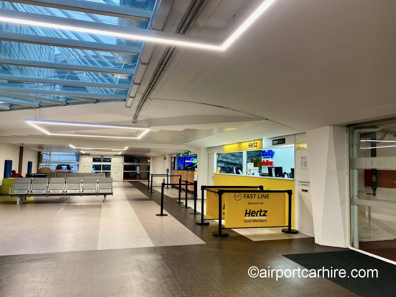 Bilbao Airport Car Hire Desks