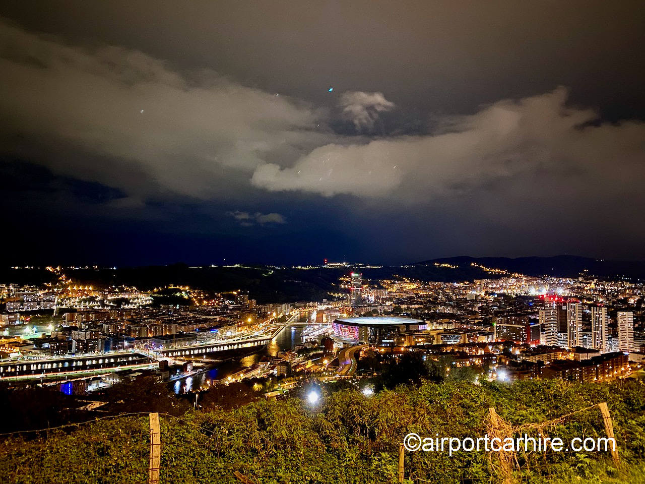 Bilbao by night