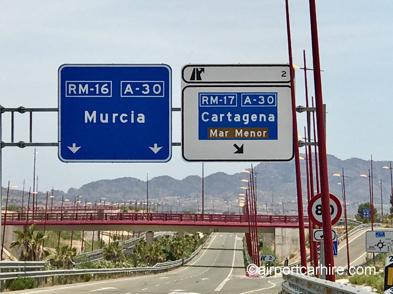 Murcia Route to airport