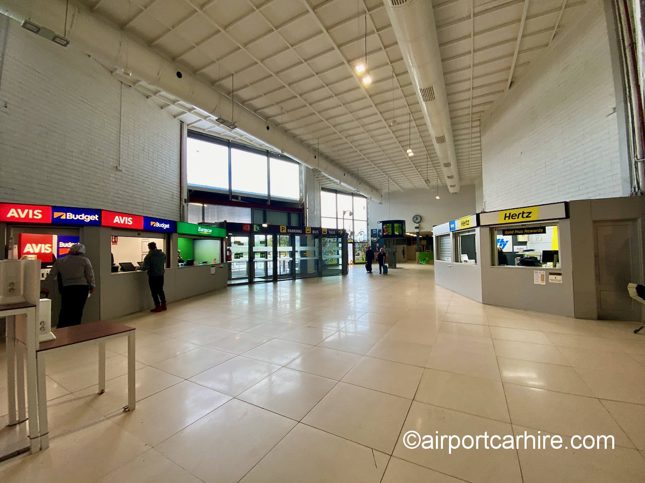 San Sebastian Airport Car Hire Desks