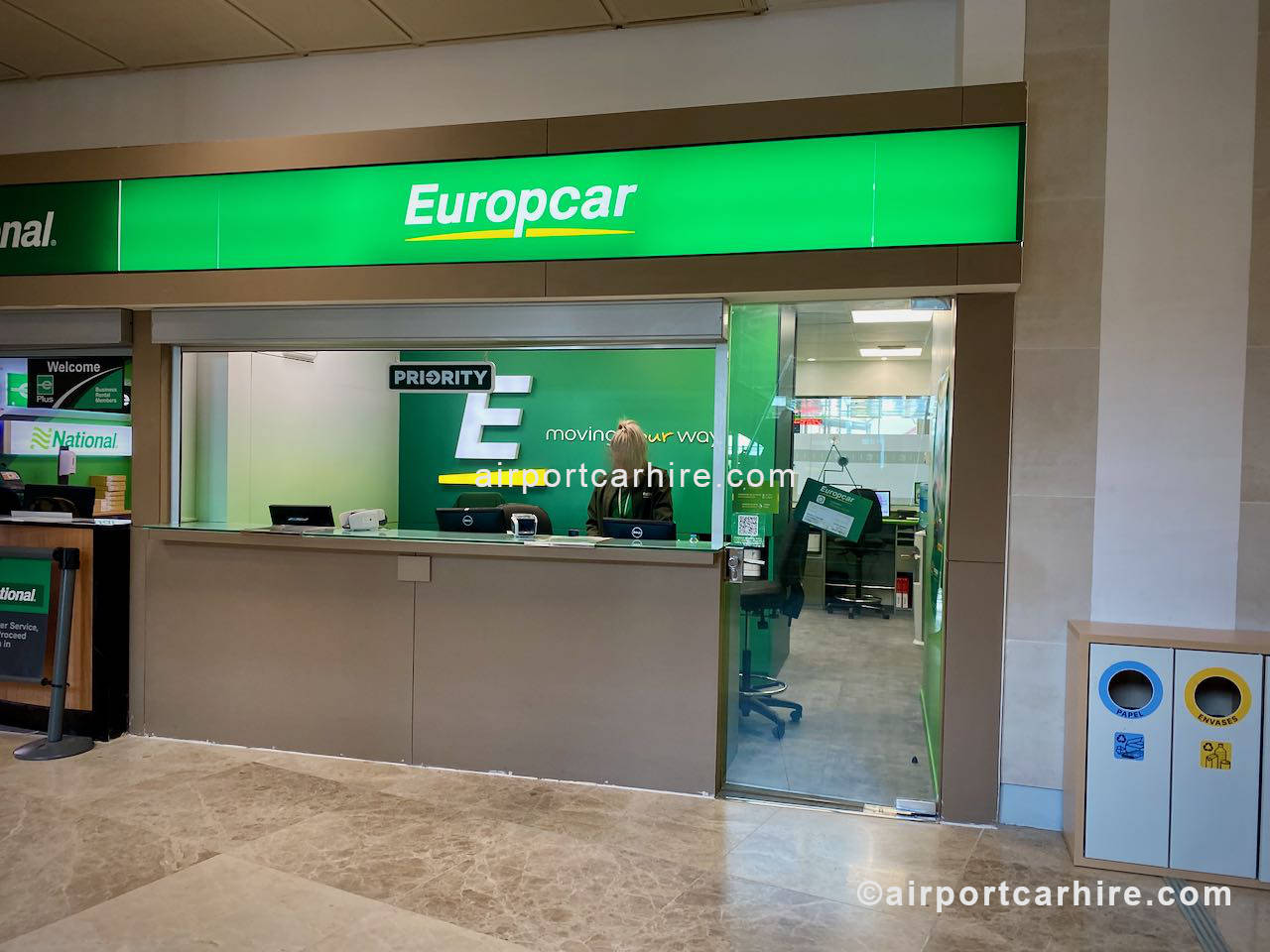 Europcar Airport Sixt Car Hire Desk