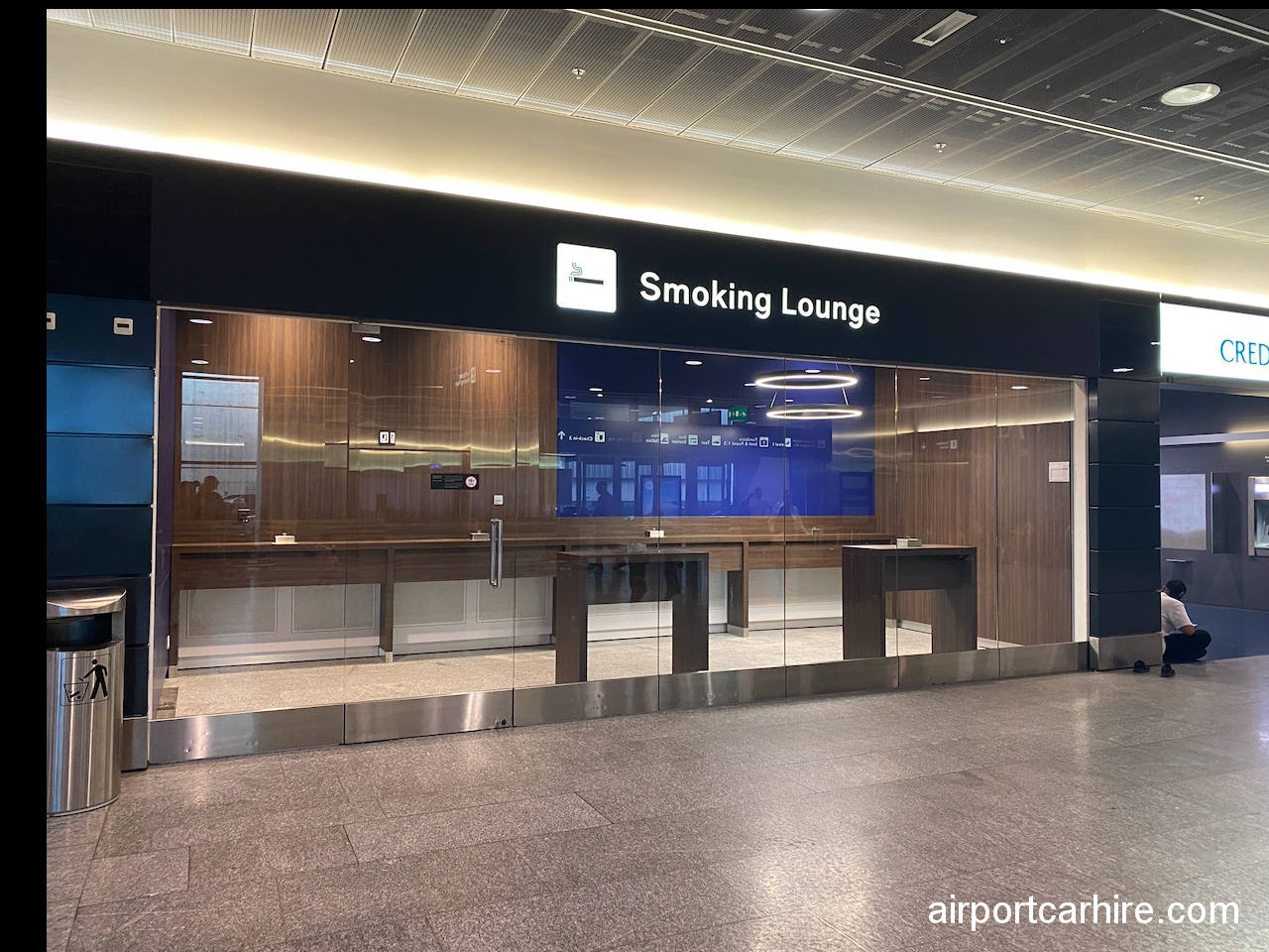 Smoking Lounge Zurich Airport